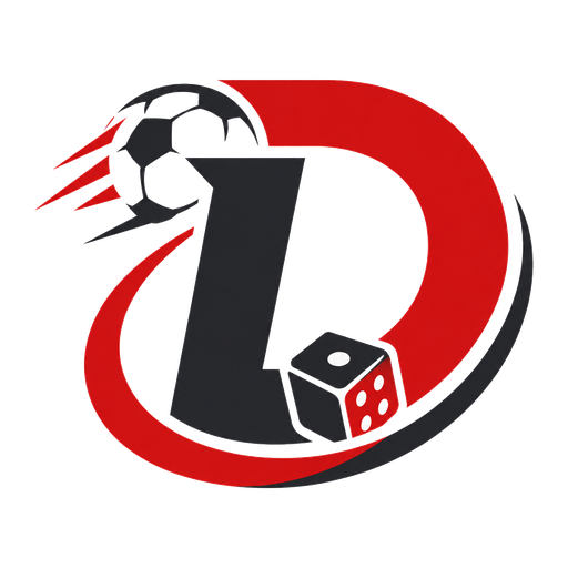 Dafabet.xin red and black D logo icon